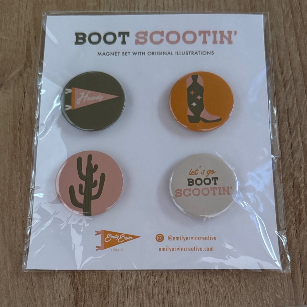 Emily Ervin western magnet set